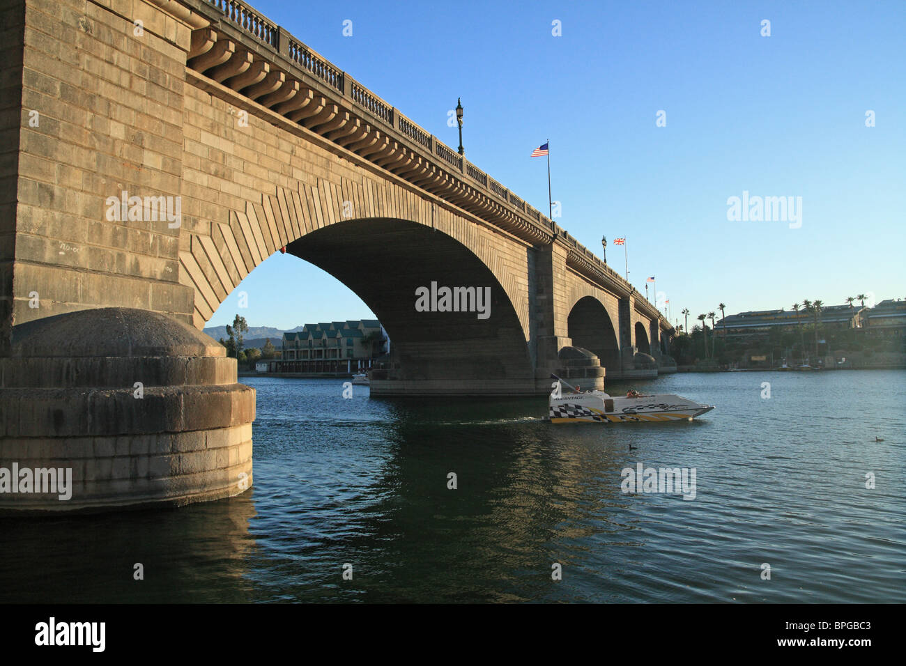 London Bridge, Lake Havasu City, Arizona, Stati Uniti d'America Foto Stock