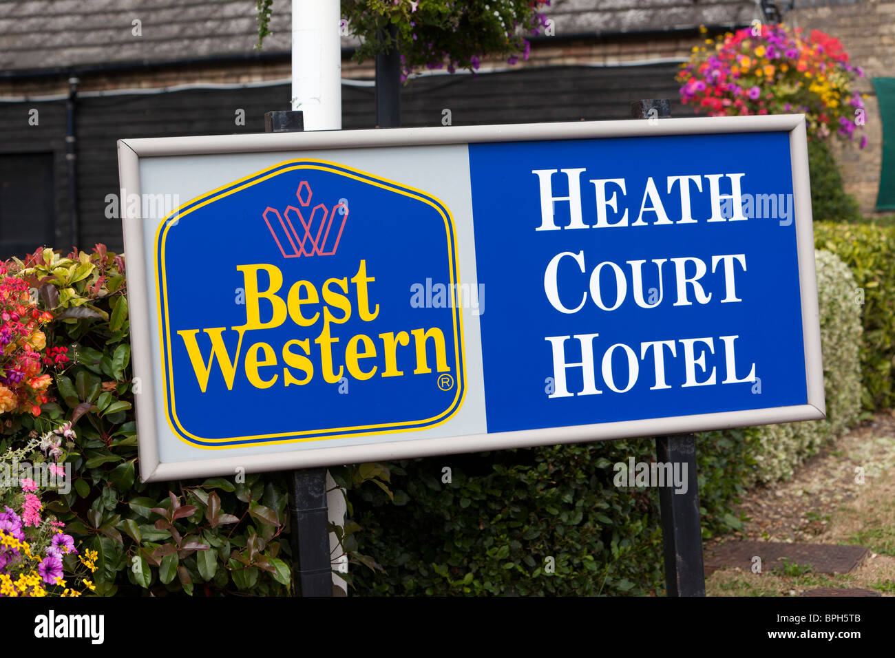 Best Western Hotel segno Foto Stock