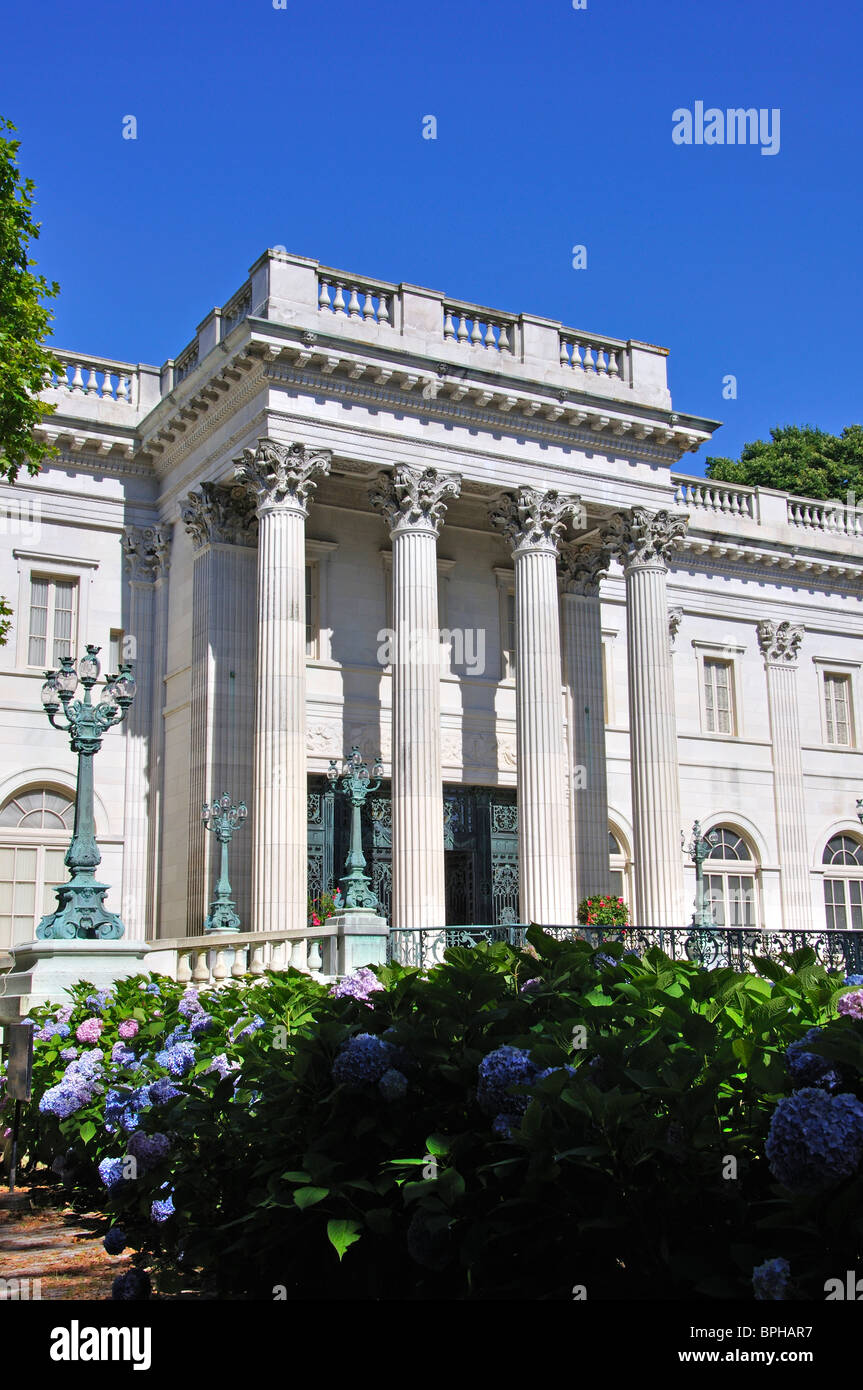 Casa di marmo, Vanderbilt Mansion, Newport, Rhode Island, STATI UNITI D'AMERICA Foto Stock