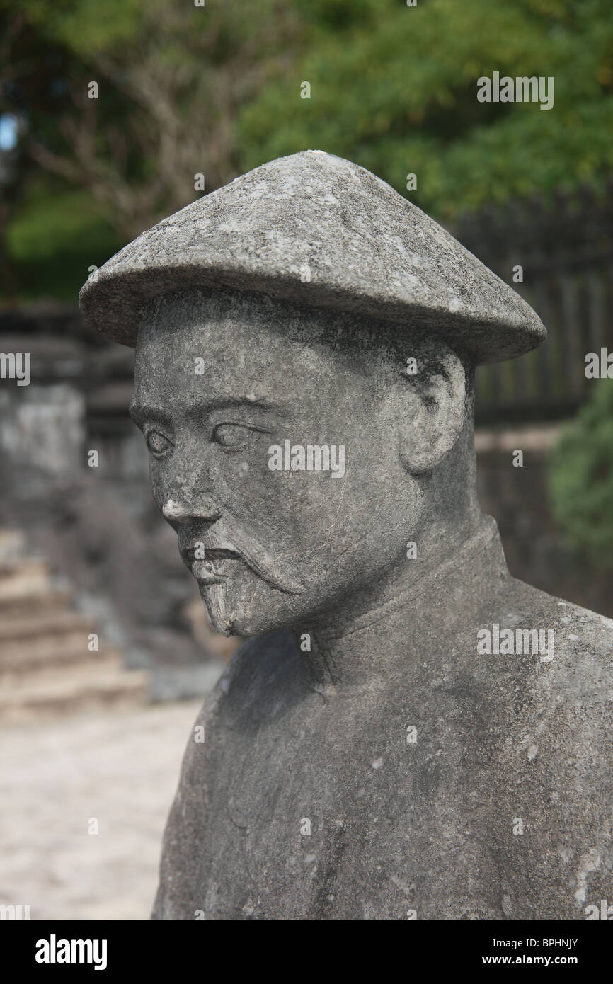 Khai Dinh tomba in tinta, Vietnam Foto Stock