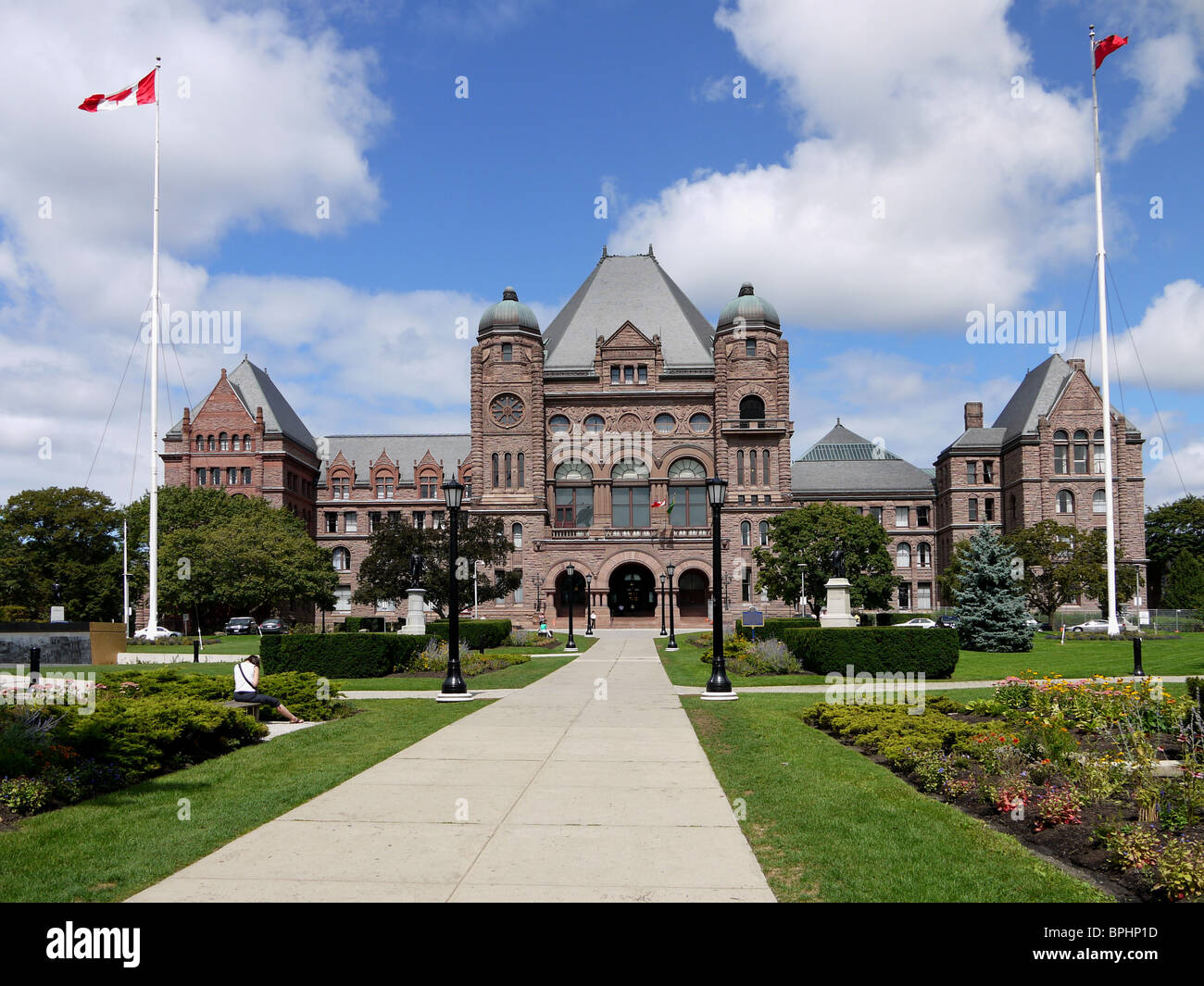 Ontario edificio del Parlamento a Toronto Foto Stock