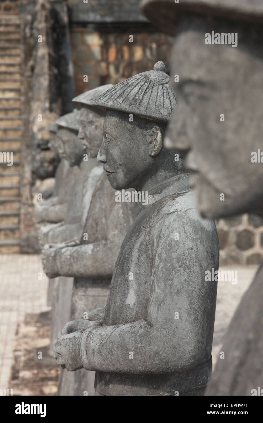 Khai Dinh tomba in tinta, Vietnam Foto Stock