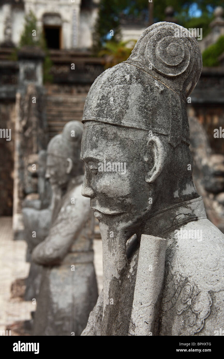 Khai Dinh tomba in tinta, Vietnam Foto Stock