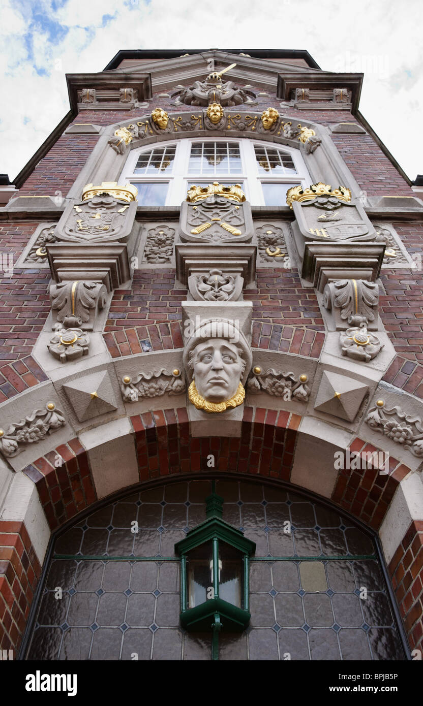County Hall, Wittmund, Frisia orientale, Bassa Sassonia, Germania Foto Stock