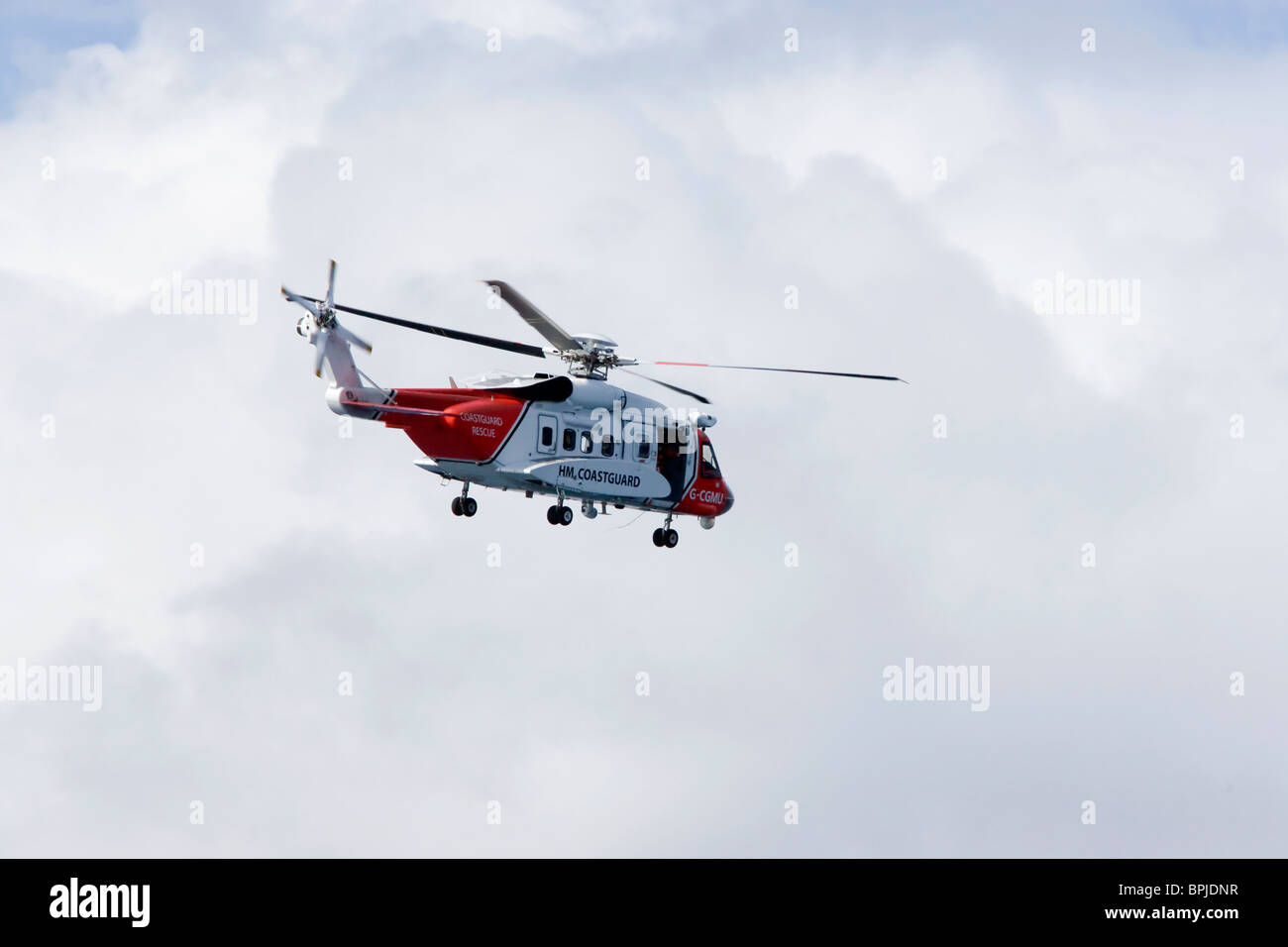 Coast Guard air sea rescue Foto Stock