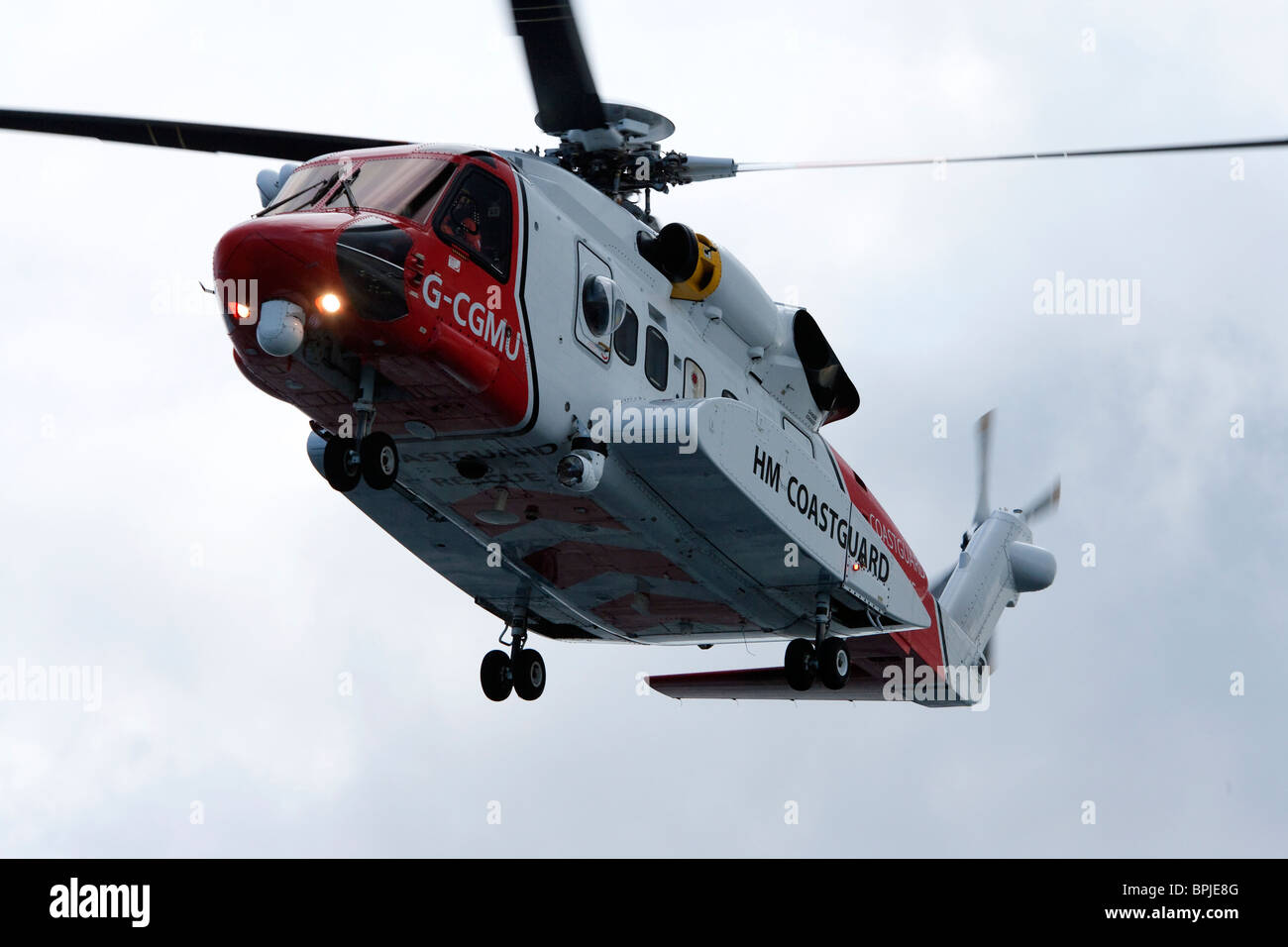 Coast Guard air sea rescue Foto Stock