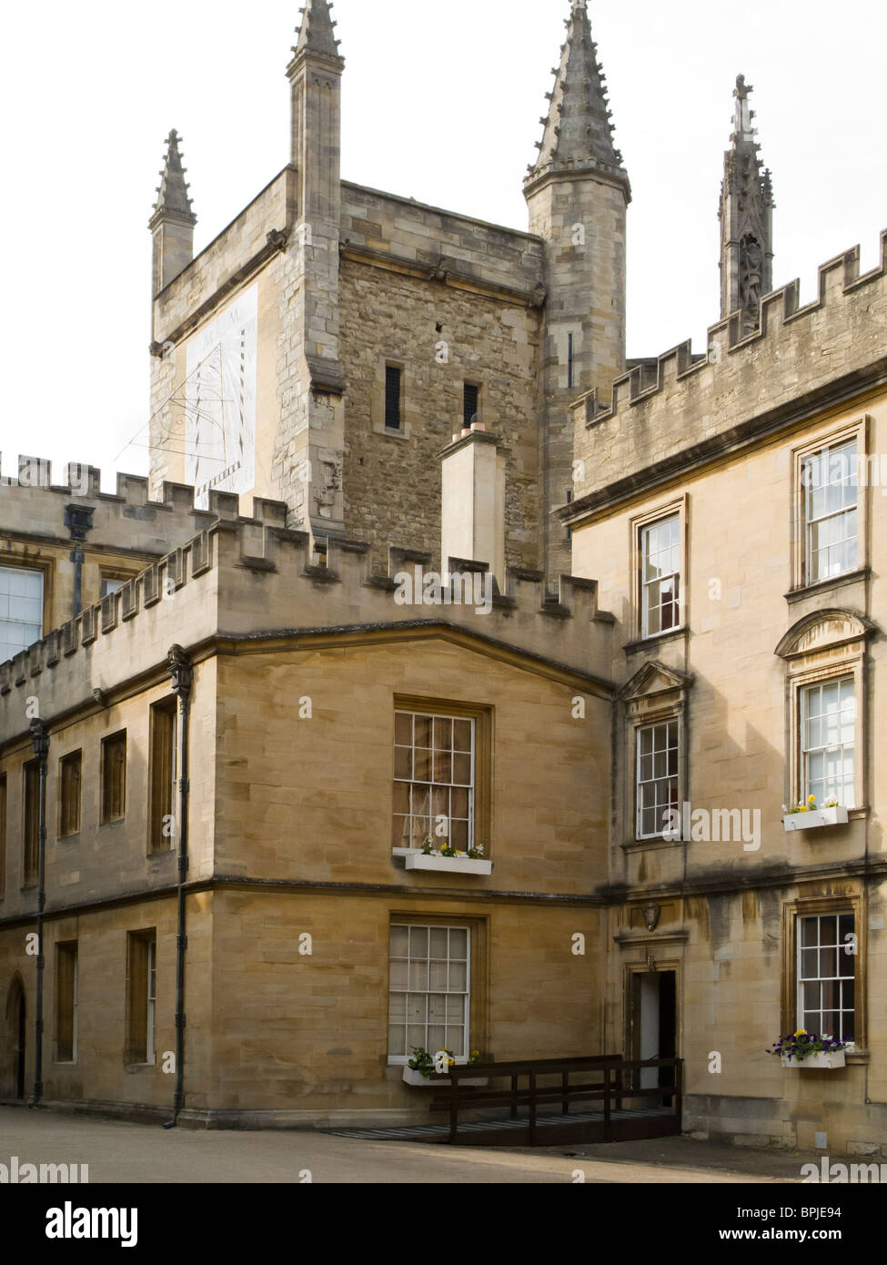 New College, Oxford, Inghilterra Foto Stock