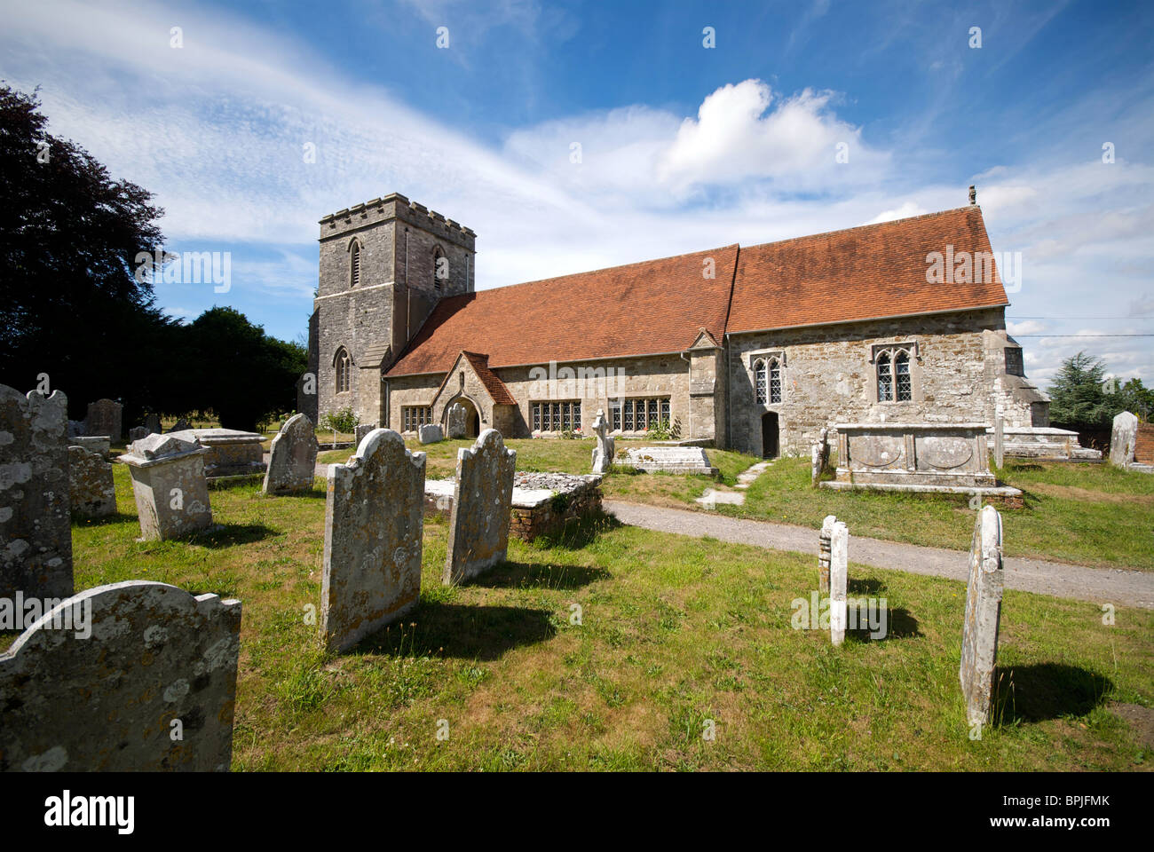 Dibden Chiesa Parrocchiale Hampshire REGNO UNITO Foto Stock