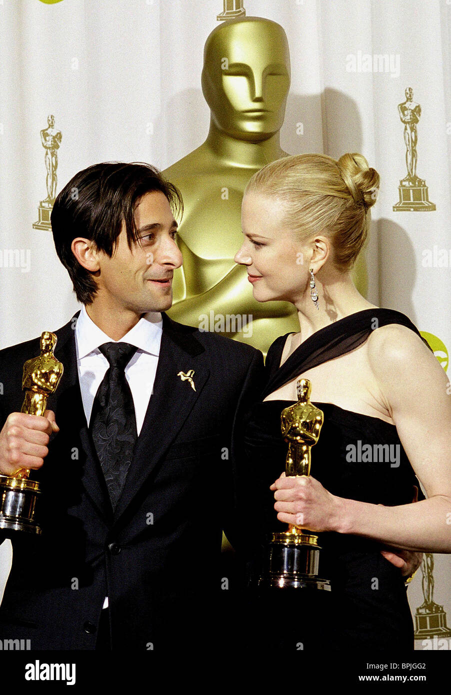 ADRIEN BRODY & Nicole Kidman R.P.PRODUCTIONS 01 Giugno 2003 Foto Stock