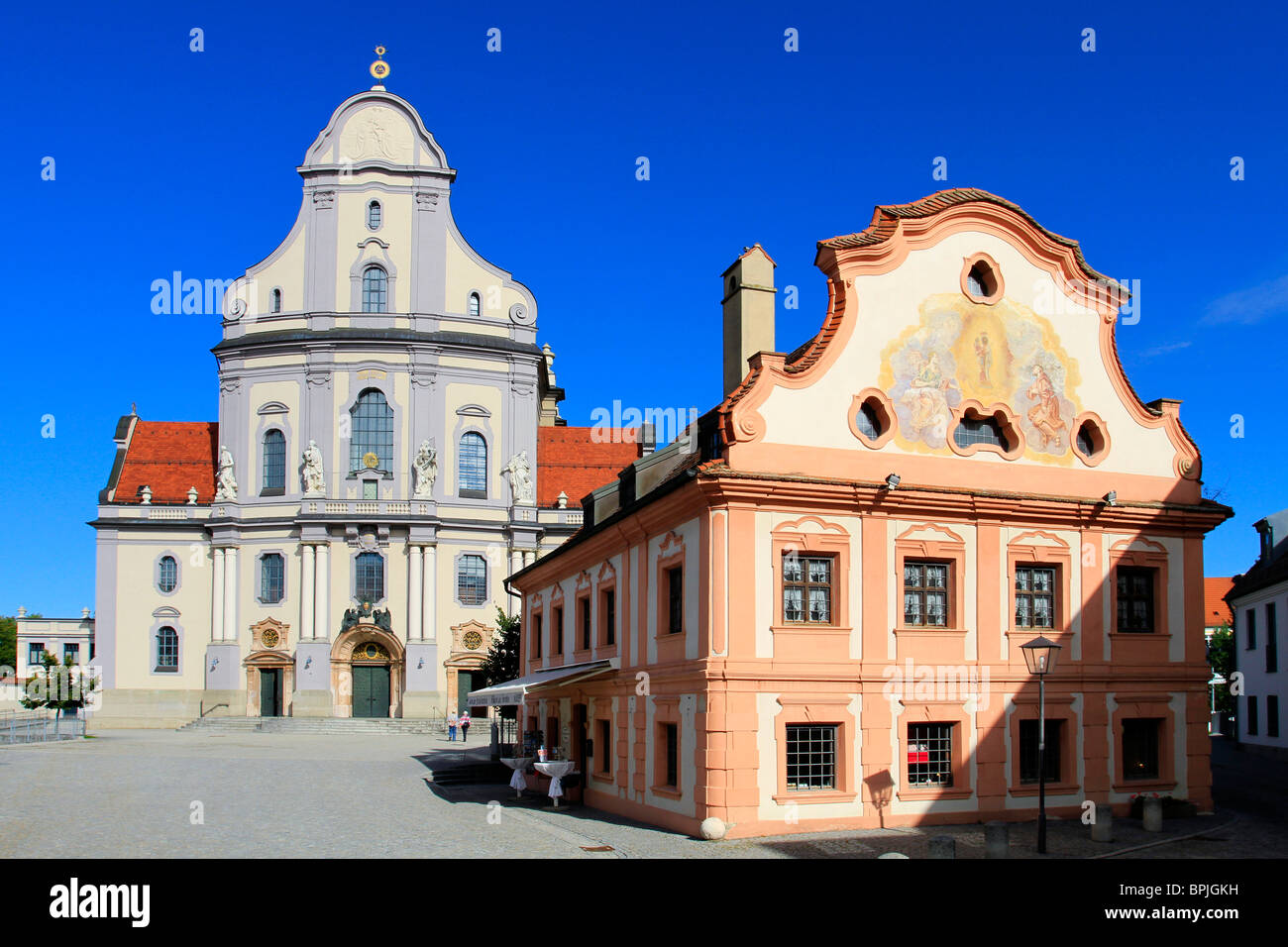 Basilika di Sant'Anna di Altoetting, Baviera, Germania Foto Stock