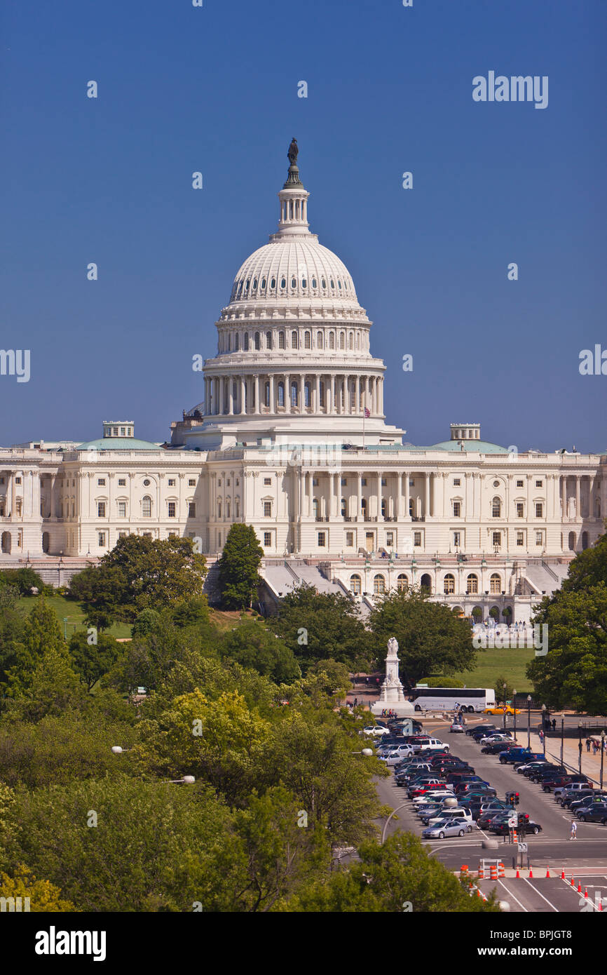 WASHINGTON, DC, Stati Uniti d'America - Gli Stati Uniti Capitol dome. Foto Stock
