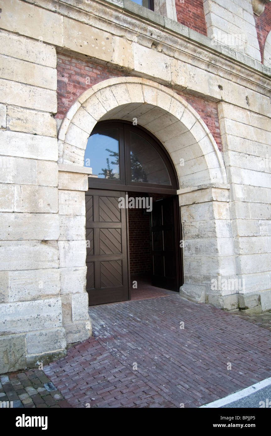 'Gate' Nadszaniec fortificazione in Zamosc in Polonia Foto Stock