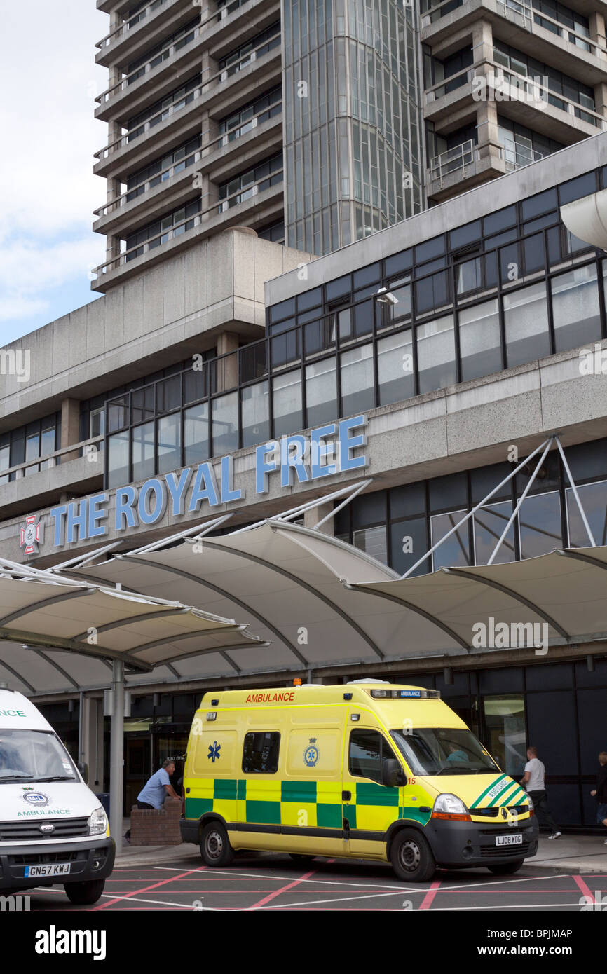 Il Royal Free Hospital - Camden - Londra Foto Stock