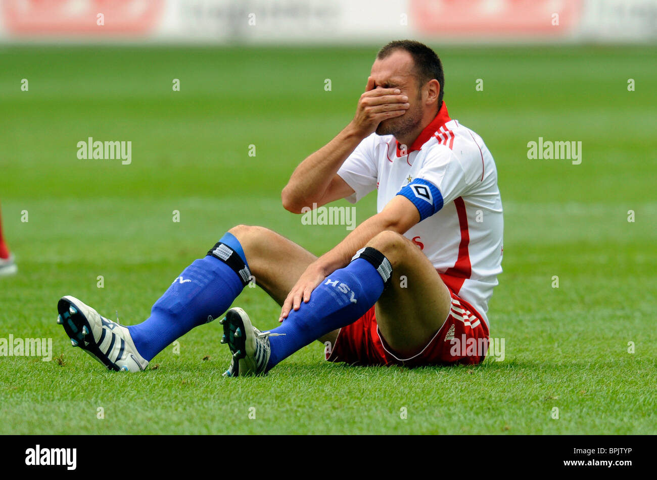 Heiko Westermann, Hamburger SV, HSV, Bundesliga tedesca. Foto Stock