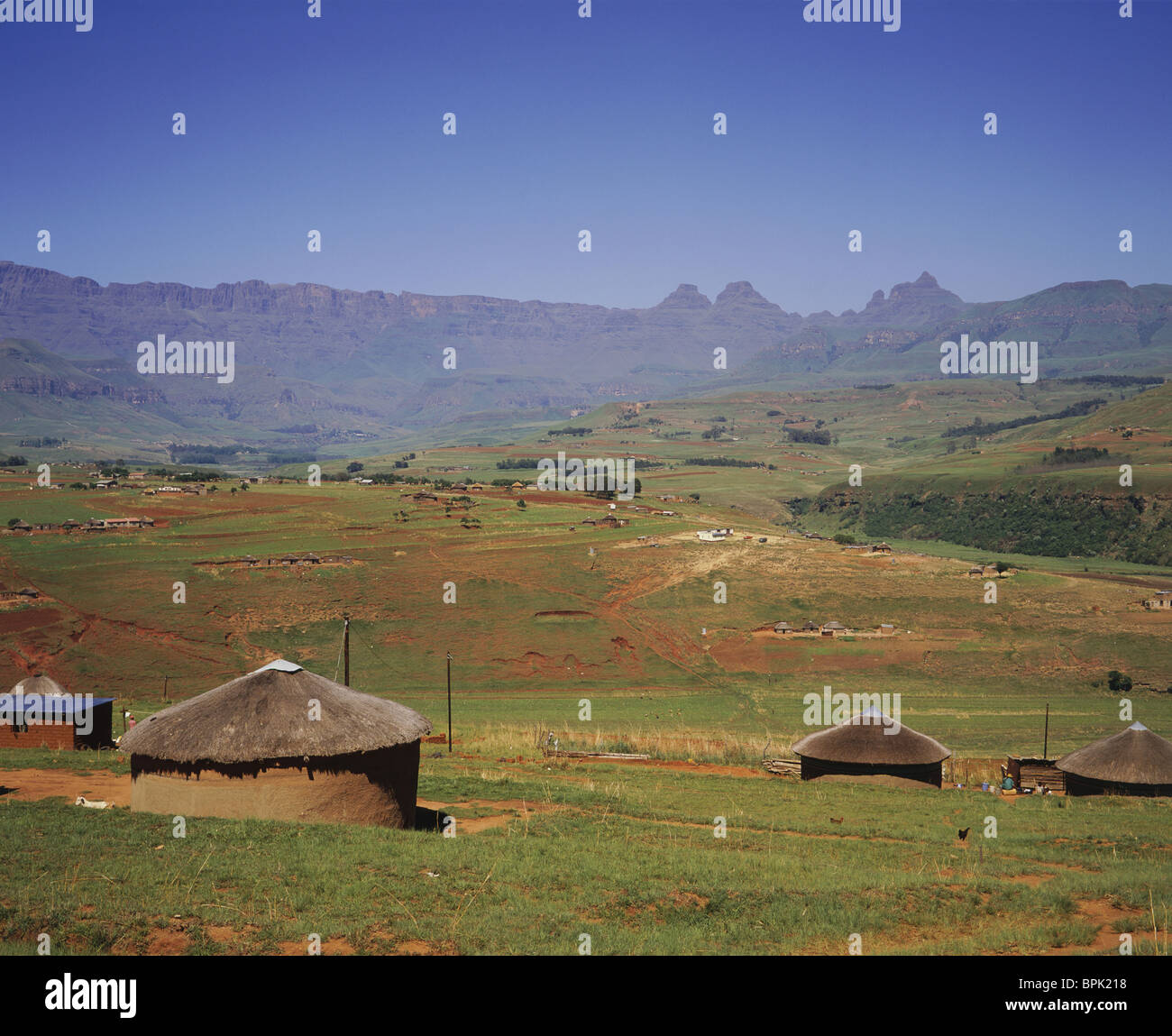 Drakensburg Mountains, Sud Africa Foto Stock