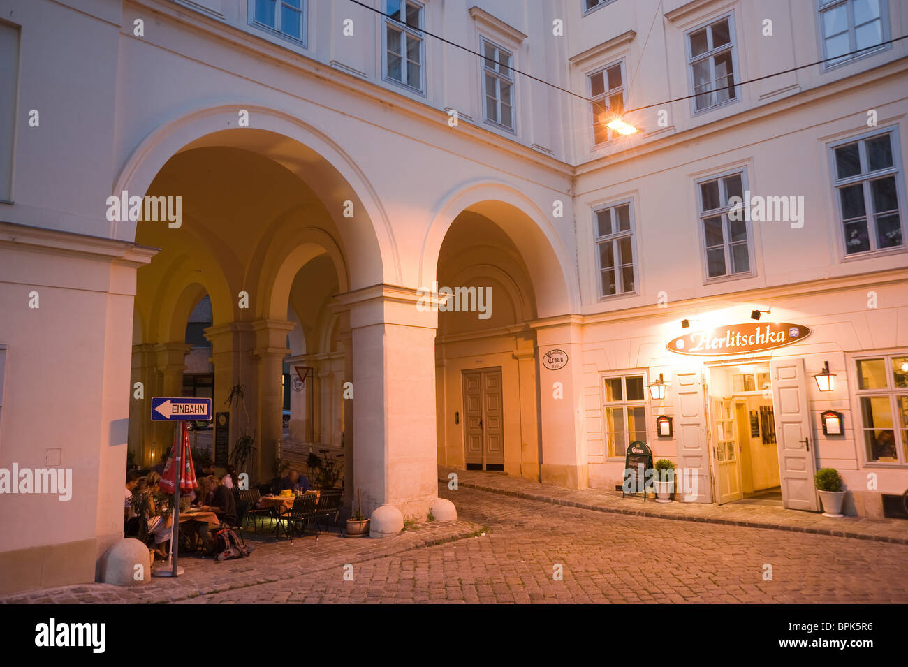 Wien, Abend Foto Stock