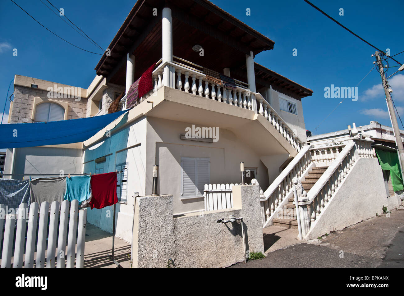 Home In Daliyat al Karmel Foto Stock