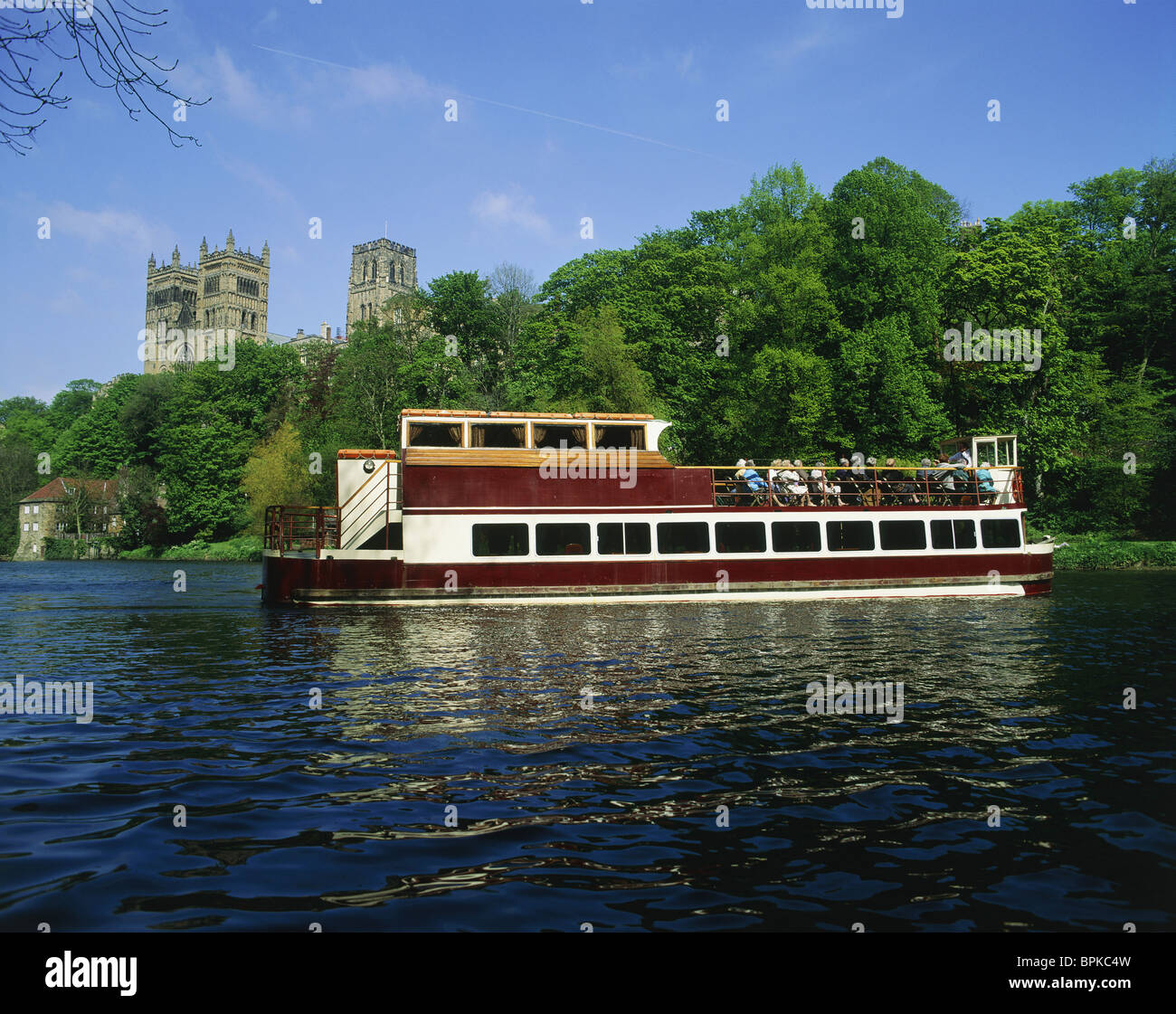 Cattedrale Durham, County Durham, Inghilterra Foto Stock