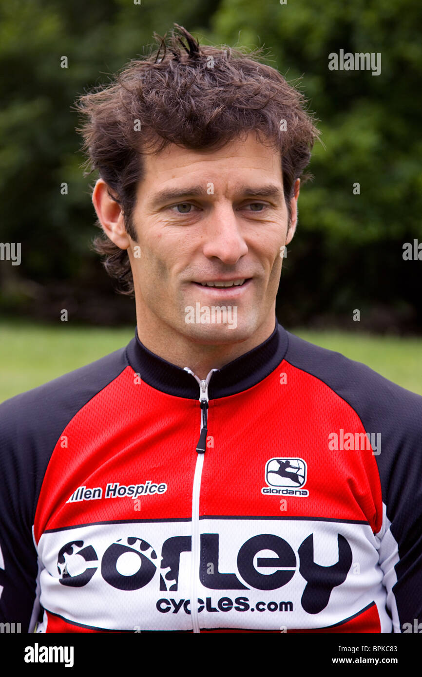 Mark Webber F1 Formula One racing driver Foto Stock