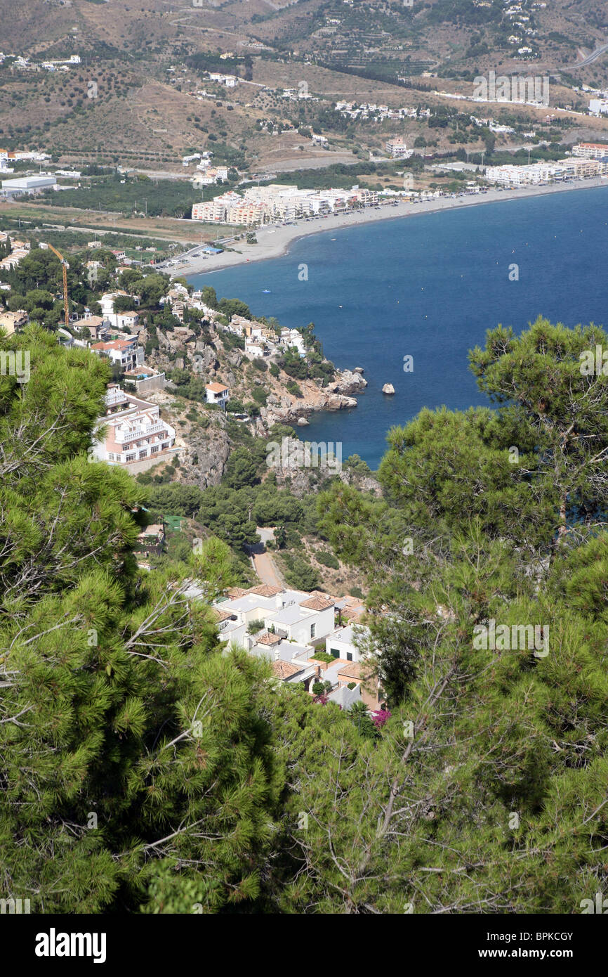 La Herradura, vicino a Almunecar Andalusia Spagna Foto Stock