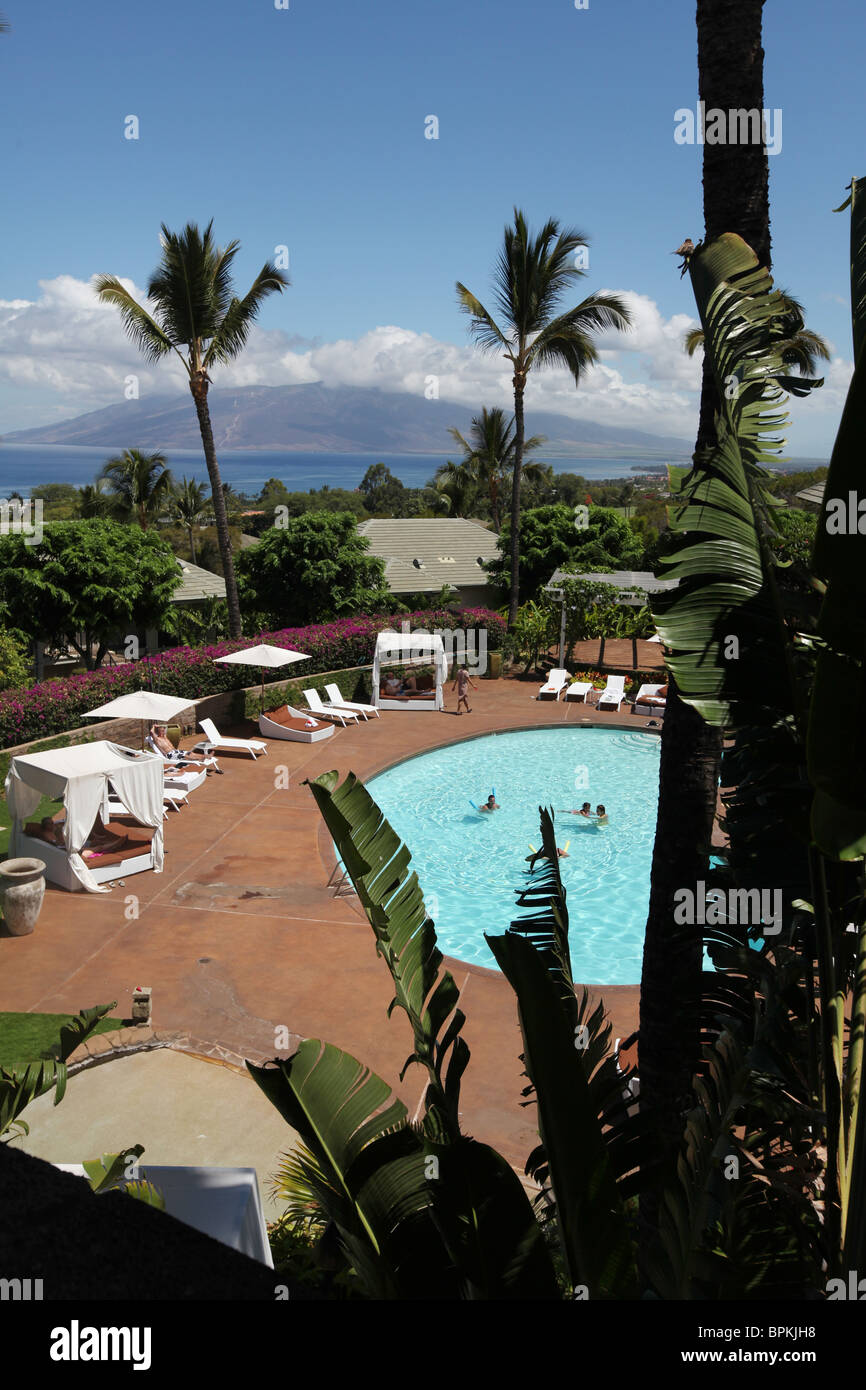 Hotel in Wailea Wailea, Maui, Hawaii. Foto Stock