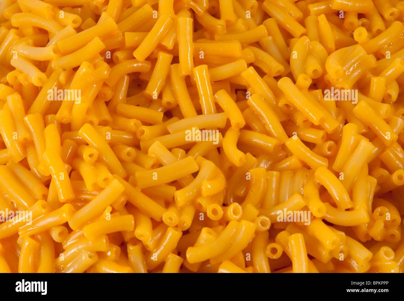 Kraft Maccheroni e formaggio ("cena Kraft"). Foto Stock