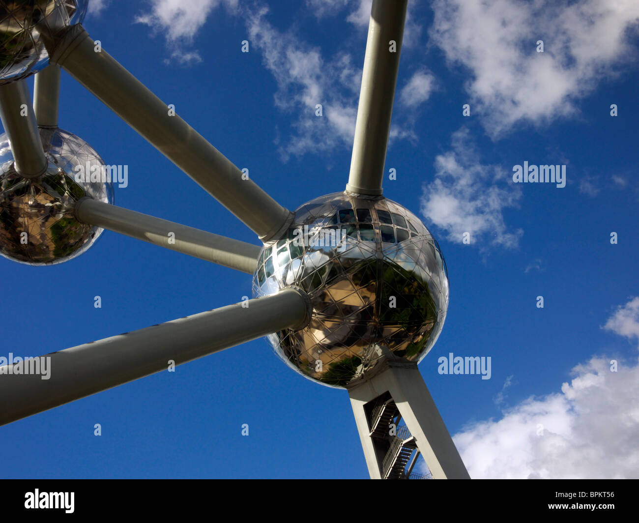 Atomium di Bruxelles Foto Stock