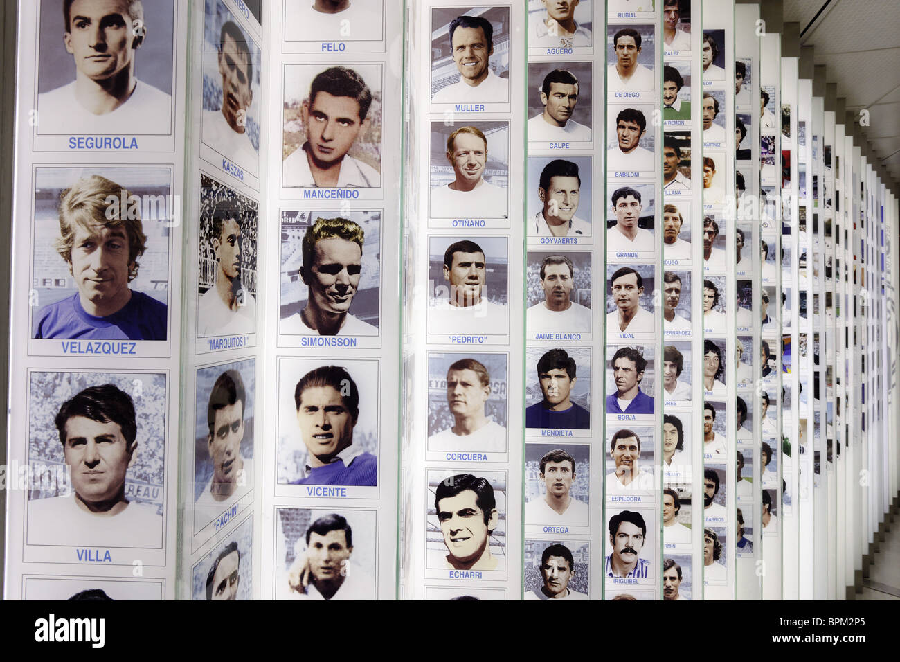 Real Madrid, Museo Santiago Bernabeu Stadium (UEFA Elite Stadium), Madrid, Spagna Foto Stock