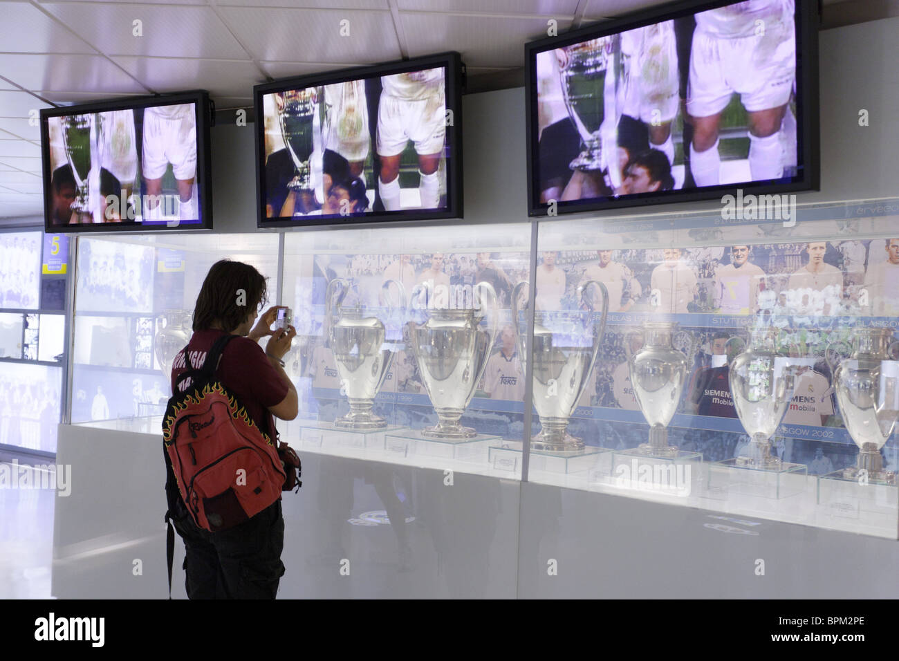 Real Madrid, Museo Santiago Bernabeu Stadium (UEFA Elite Stadium), Madrid, Spagna Foto Stock