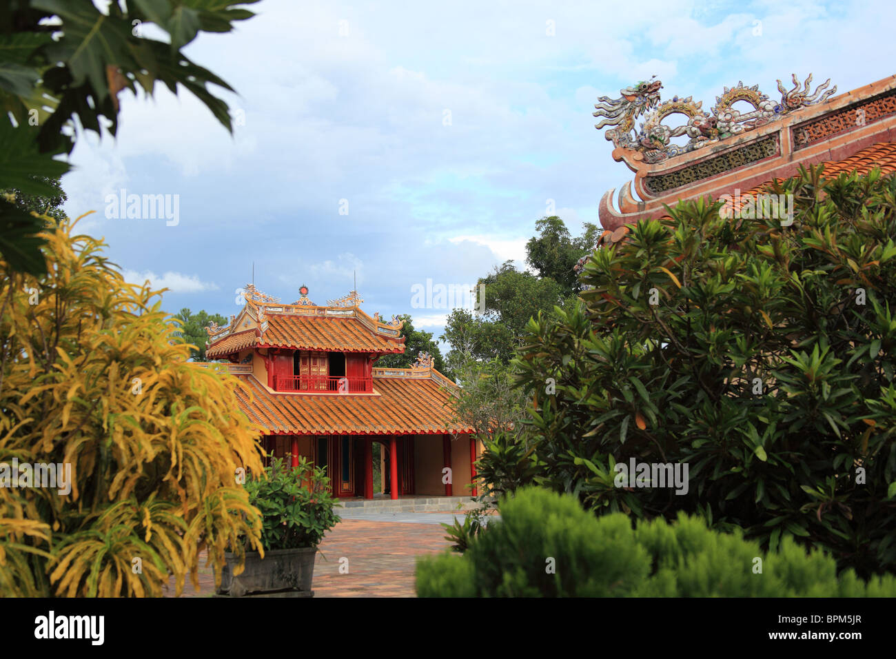 Ming Manh tomba in tinta, Vietnam Foto Stock