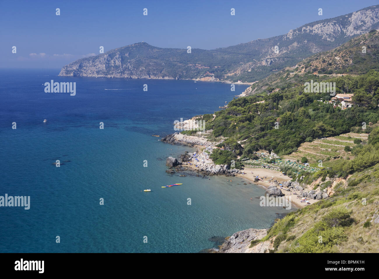 Spiaggia Riva Del Marchese Vicino A Porto Ercole A Monte