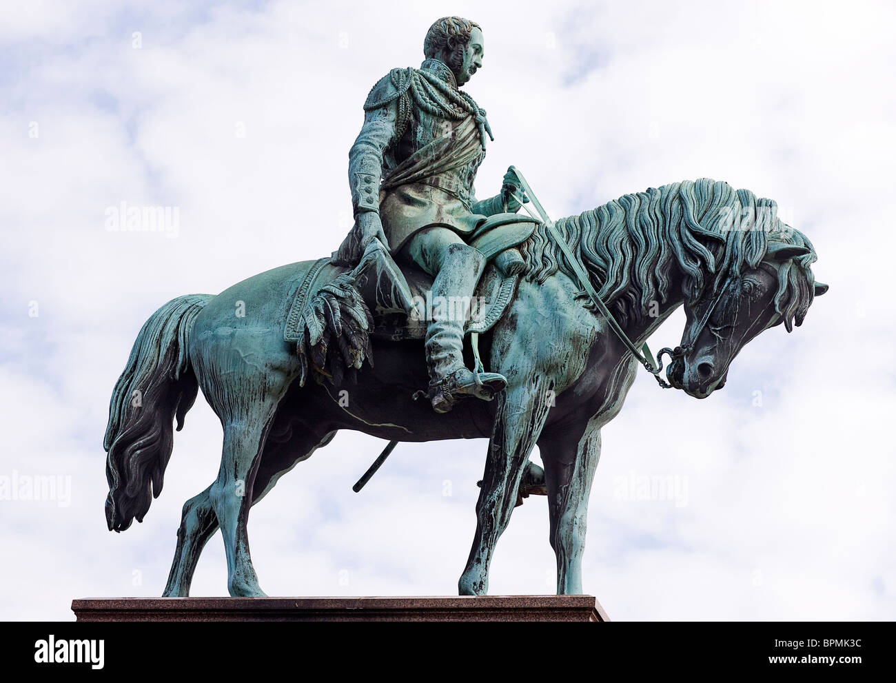 La statua del Principe Alberto il Principe Consorte è stato progettato da Foto Stock