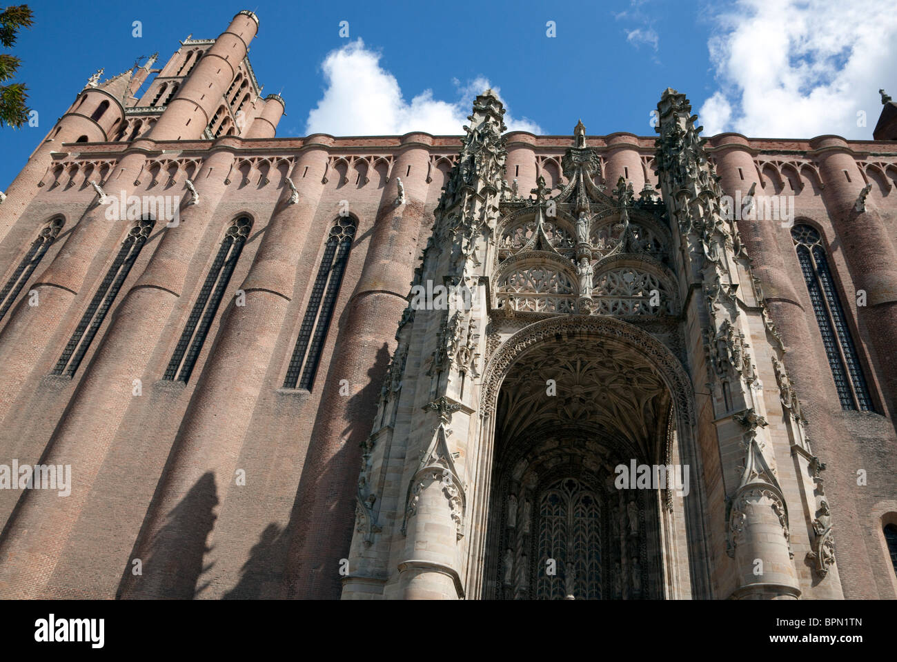 Sainte Cecile a Albi, Francia è più grande di mattone-cattedrale costruita nel mondo Foto Stock