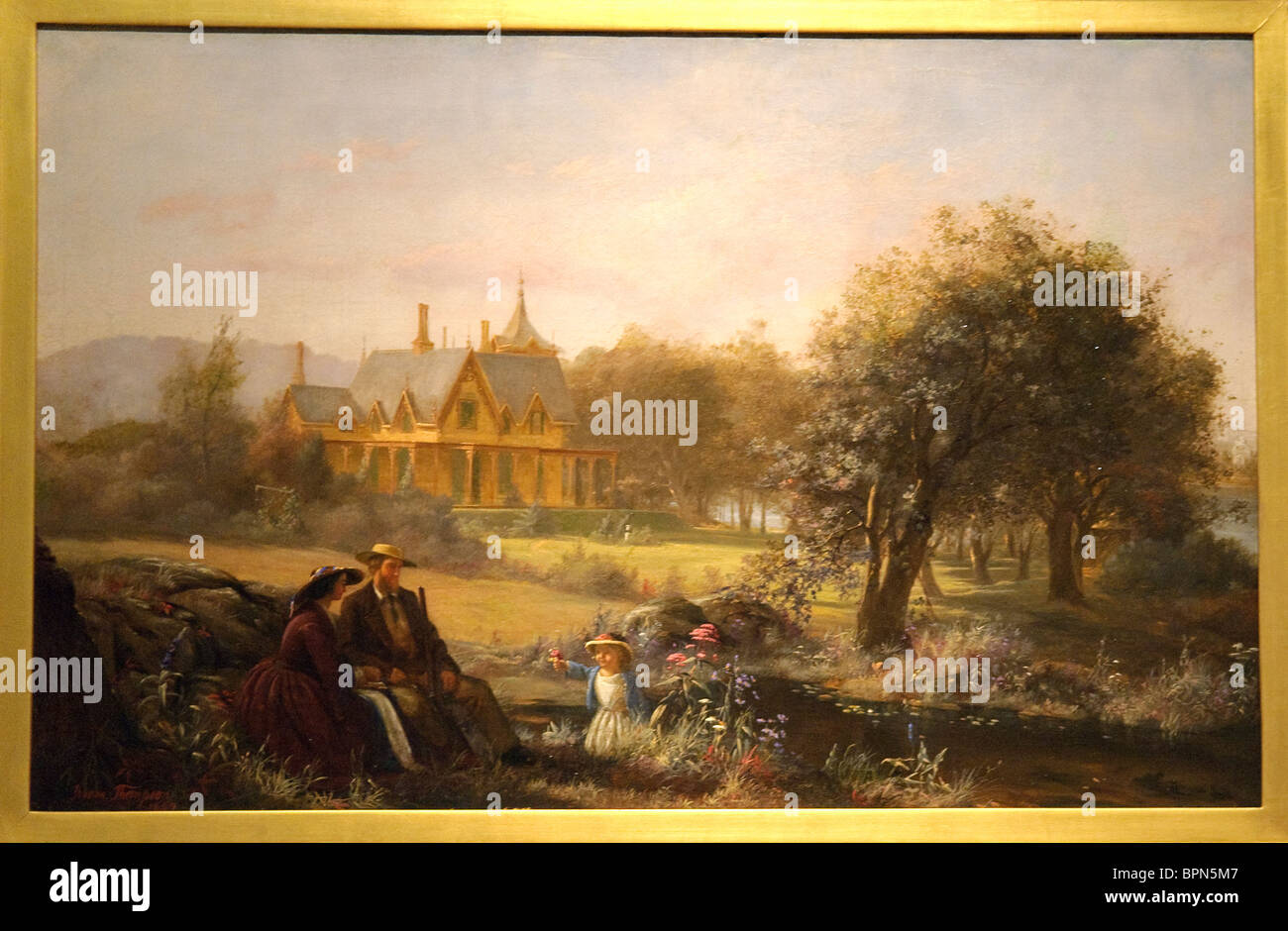 Fiori d'estate 1859, da Girolamo B. Thompson Foto Stock