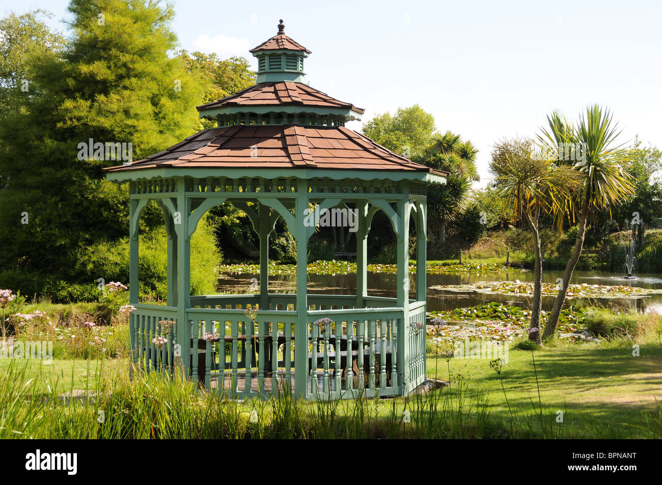 Gazebo Foto Stock