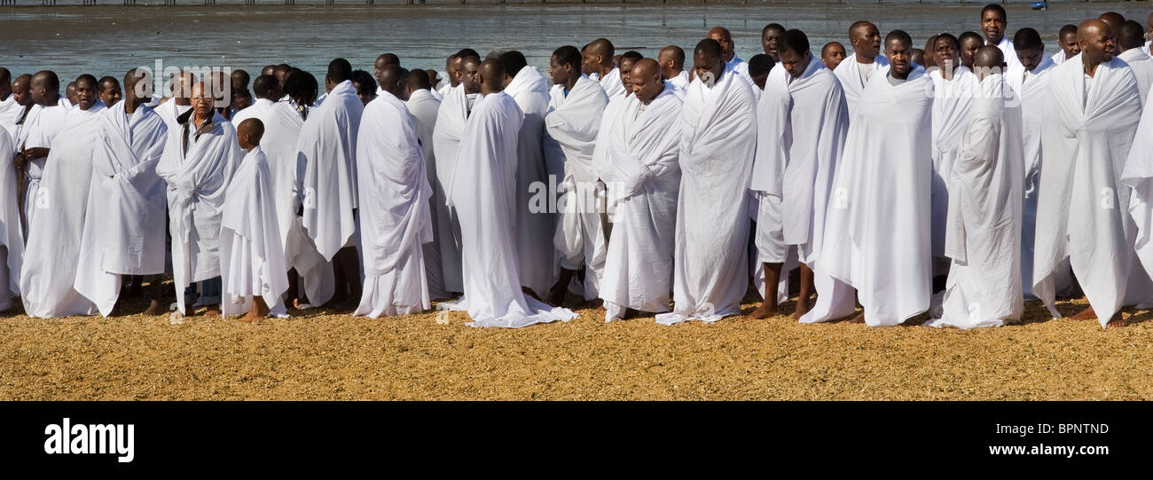 Una vista panoramica della Congregazione degli Apostoli di Muchinjikwa chiesa giubilare sulla spiaggia di Southend on Sea Foto Stock