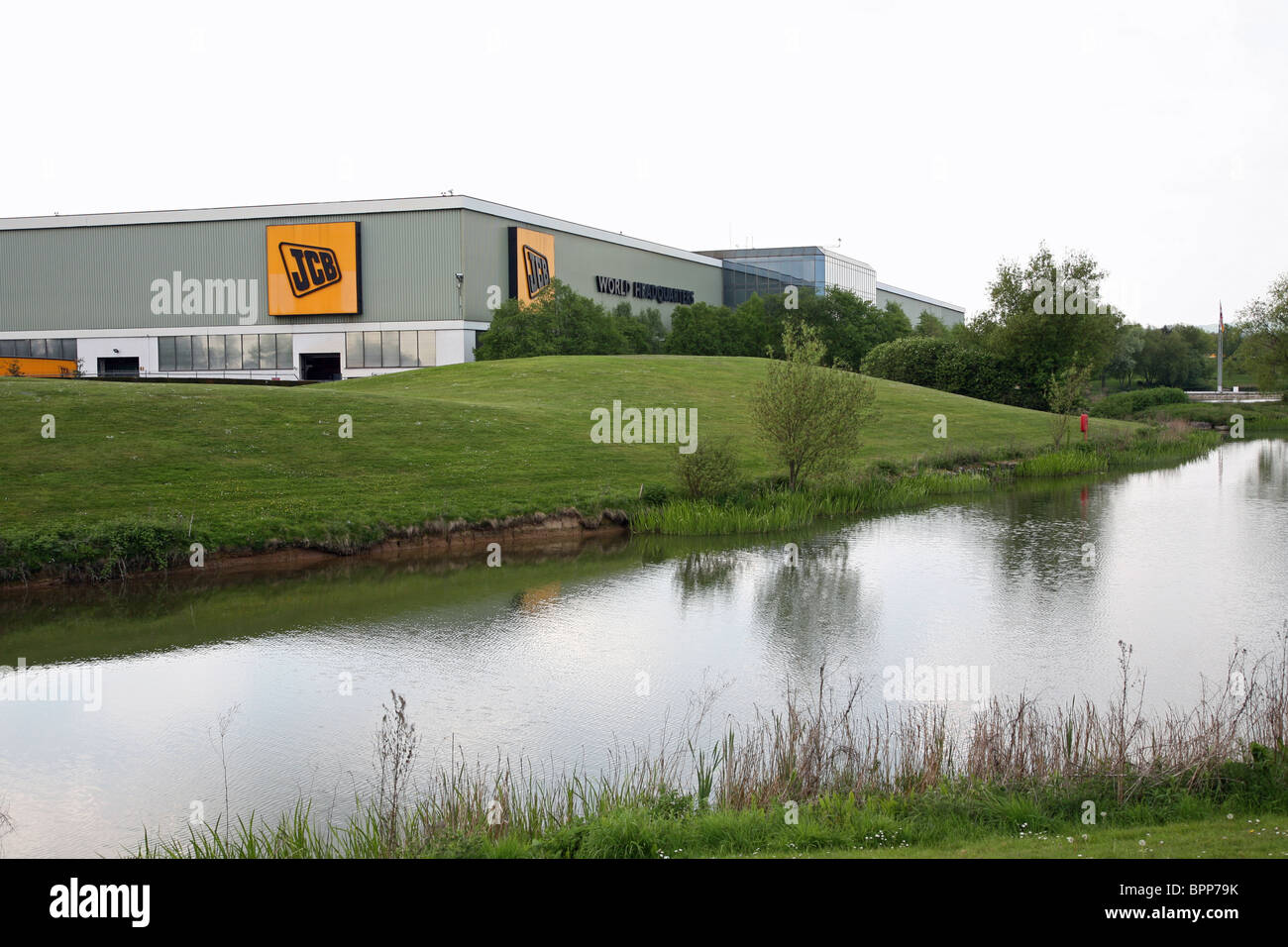 JCB World Headquarters fabbrica, Rocester, Staffordshire, Regno Unito Regno Unito GB Gran Bretagna Foto Stock