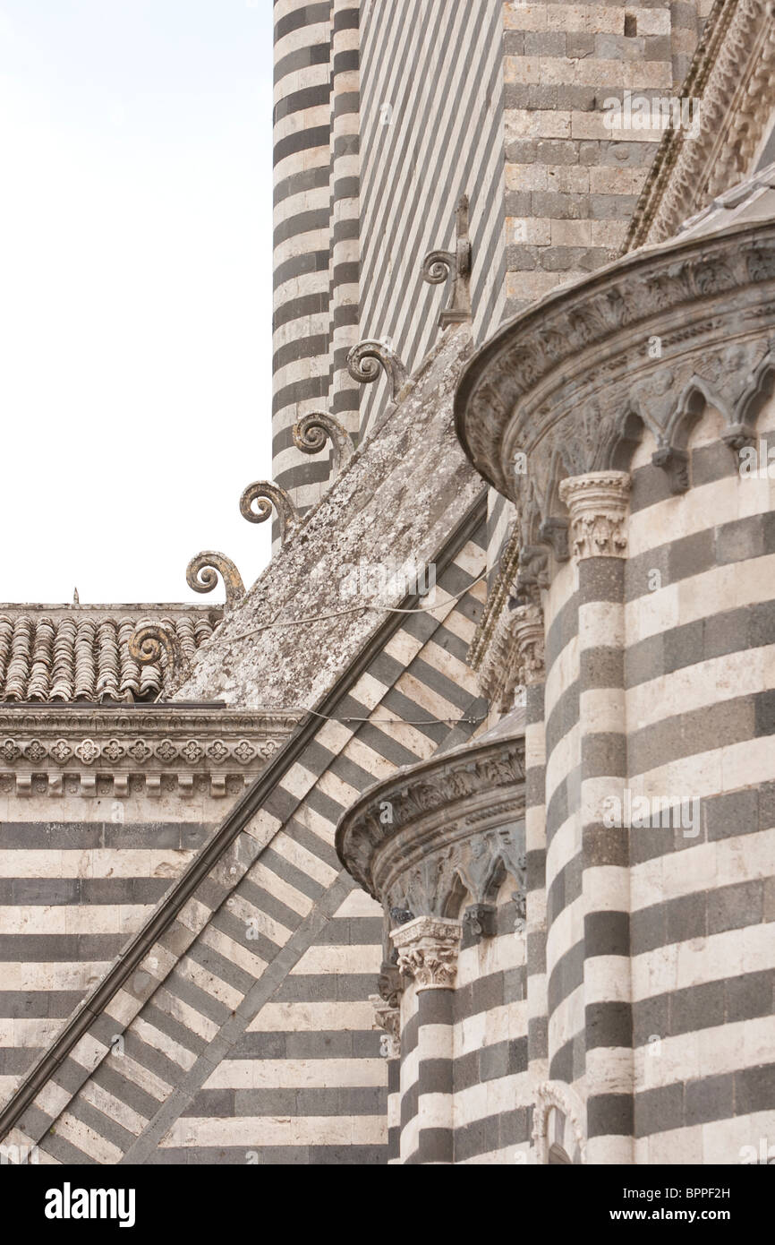 Cattedrale di Orvieto in Umbria Italia Foto Stock