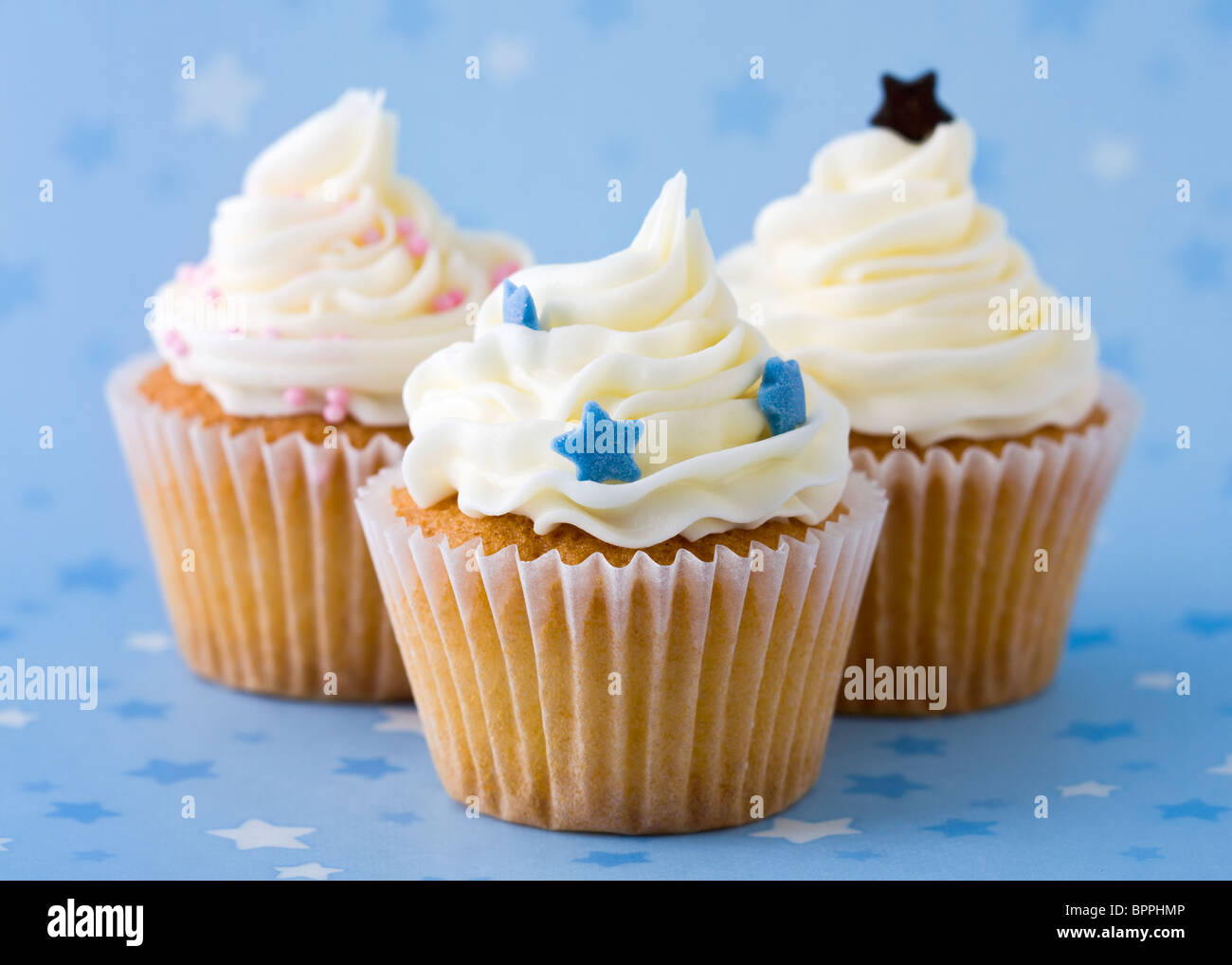 Cupcakes Foto Stock