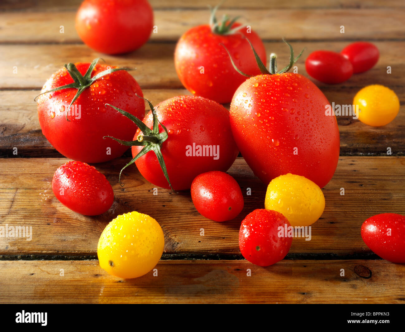Pomodori misti foto, foto e immagini Foto Stock