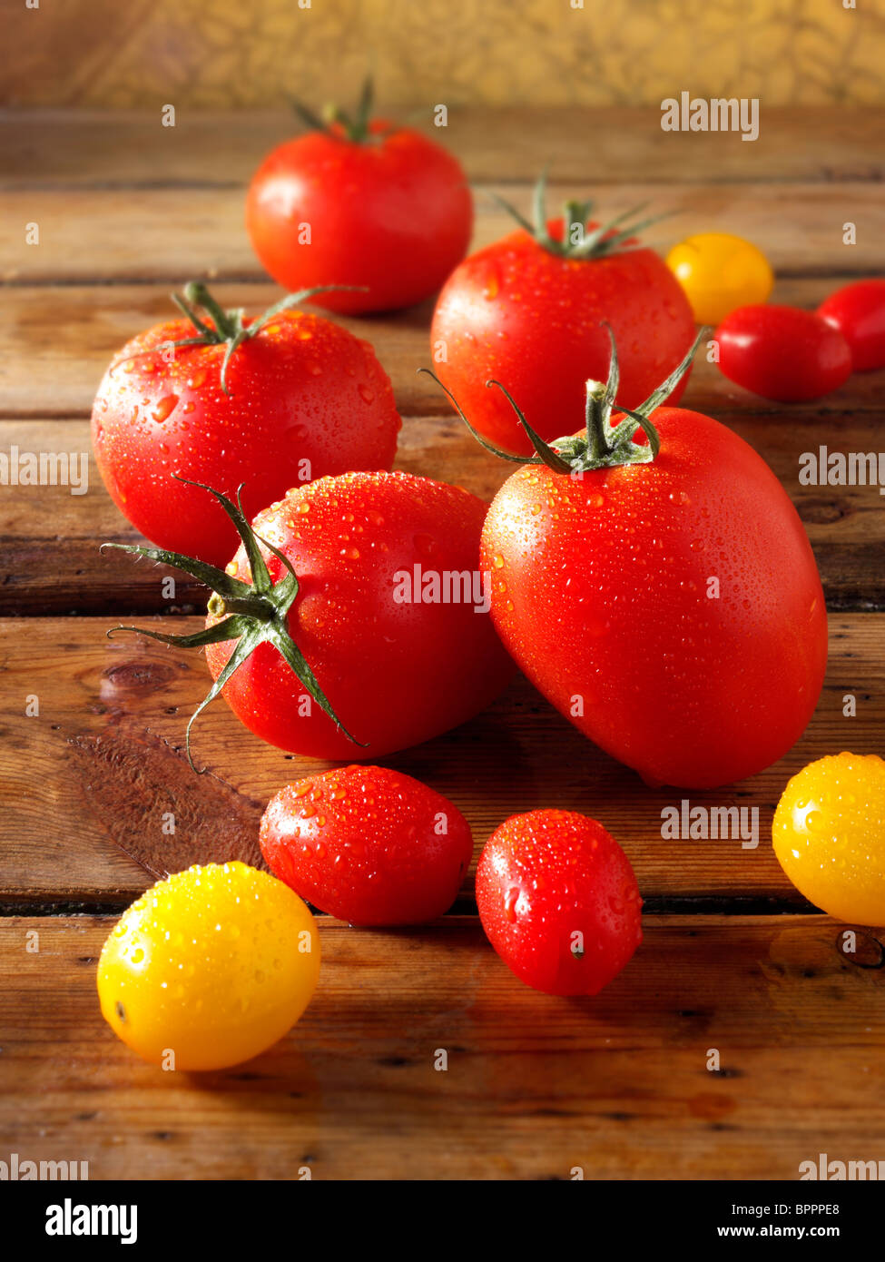 Pomodori misti foto, foto e immagini Foto Stock