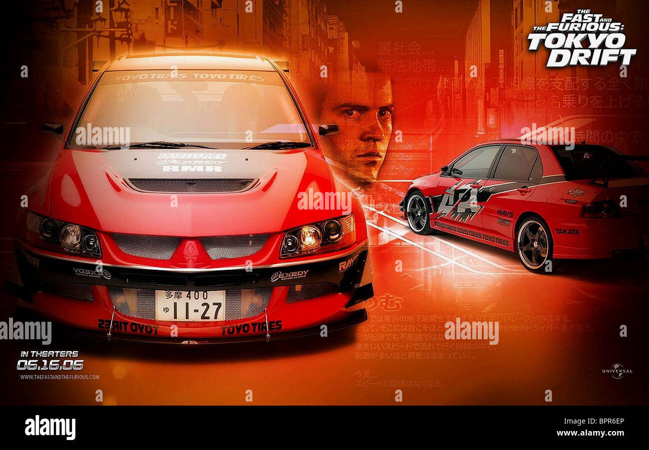 Poster The Fast And The Furious 3 The Fast And The Furious Tokyo Drift 06 Foto Stock Alamy