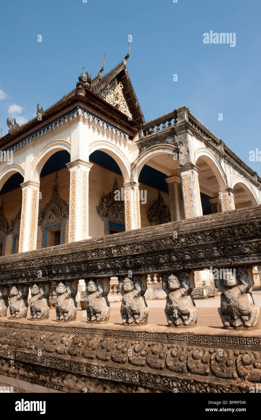 Wat Bo tempio, Siem Reap, Cambogia Foto Stock