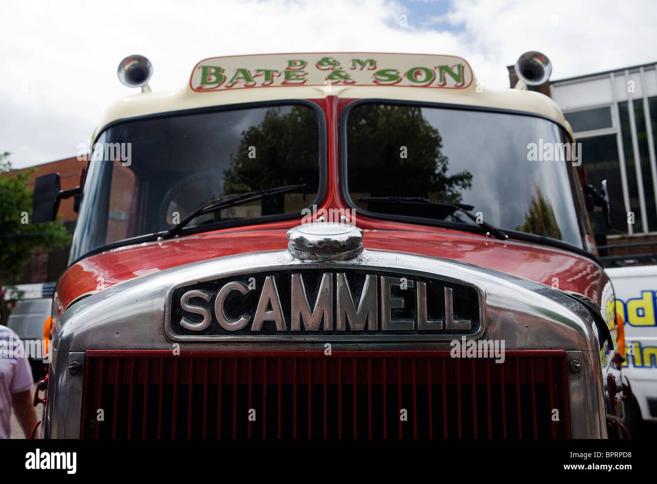 Scammell carrello utilizzato dal Bate frutta e verdura azienda in Warrington Foto Stock