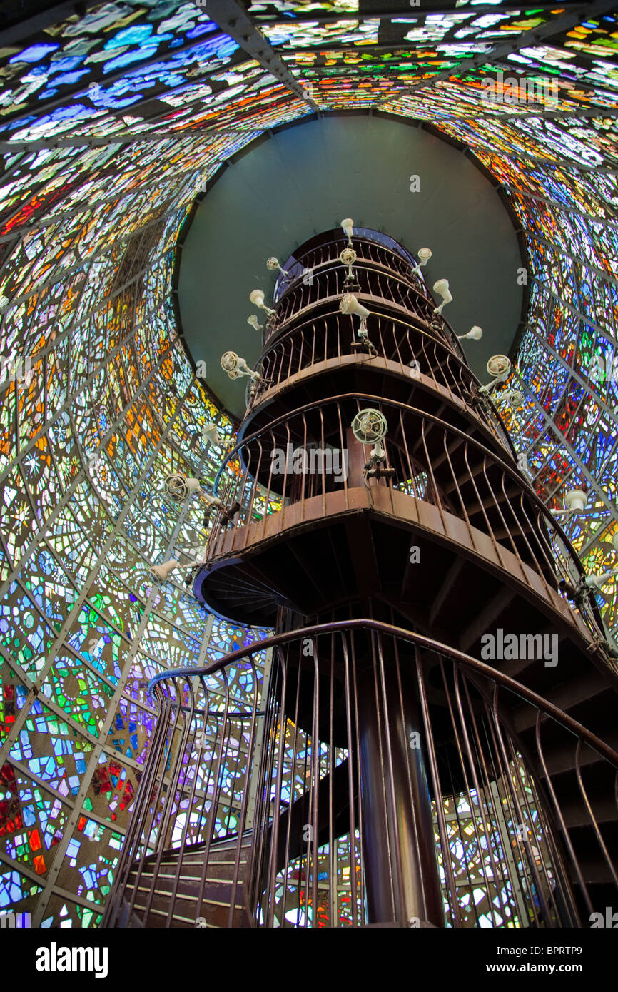 'Symphonic scultura' da Gabriel Loire - Hakone Open Air Museum Foto Stock