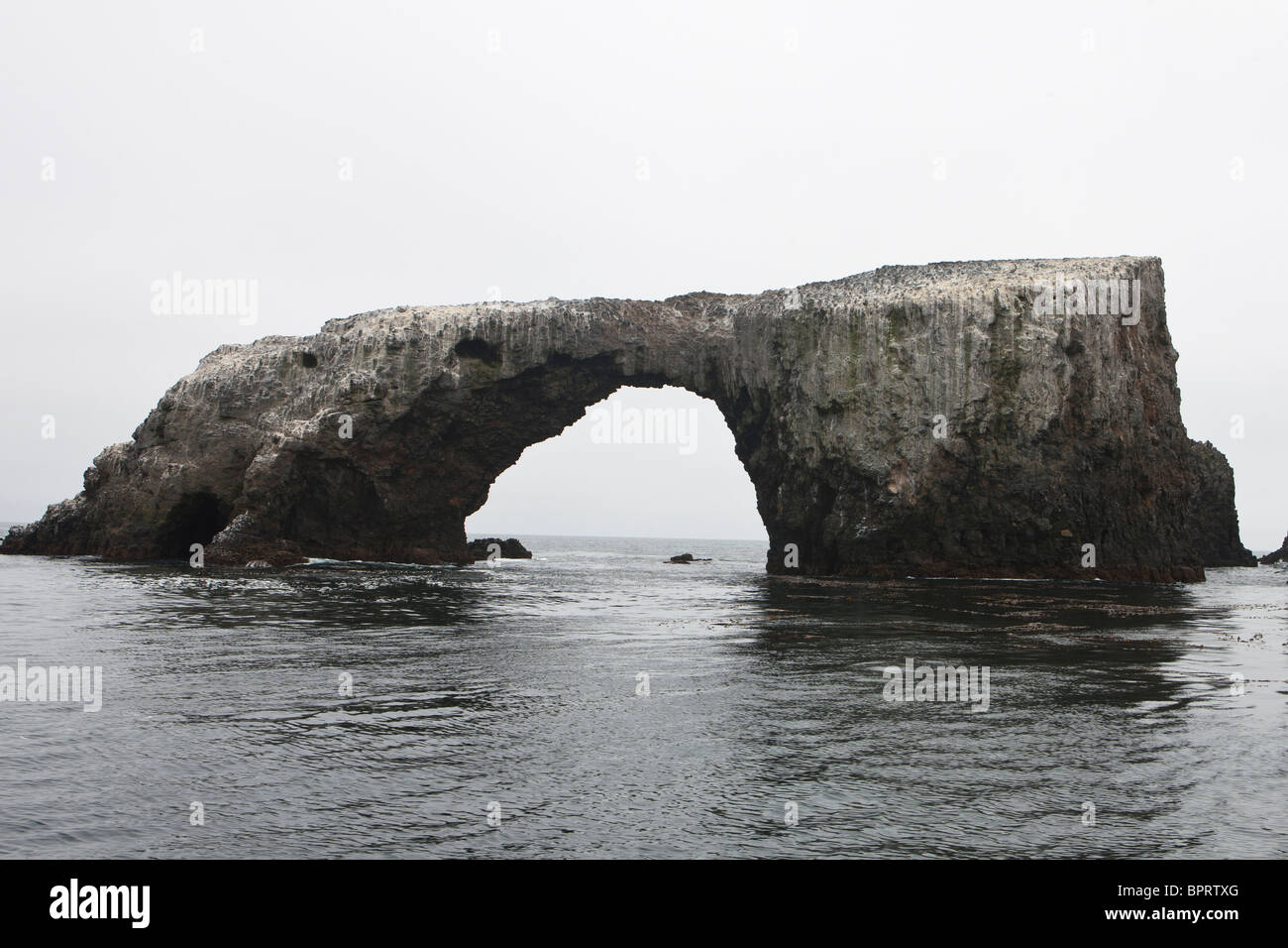 Arch Rock, Anacapa Island, Channel Islands National Park, California, Stati Uniti d'America Foto Stock