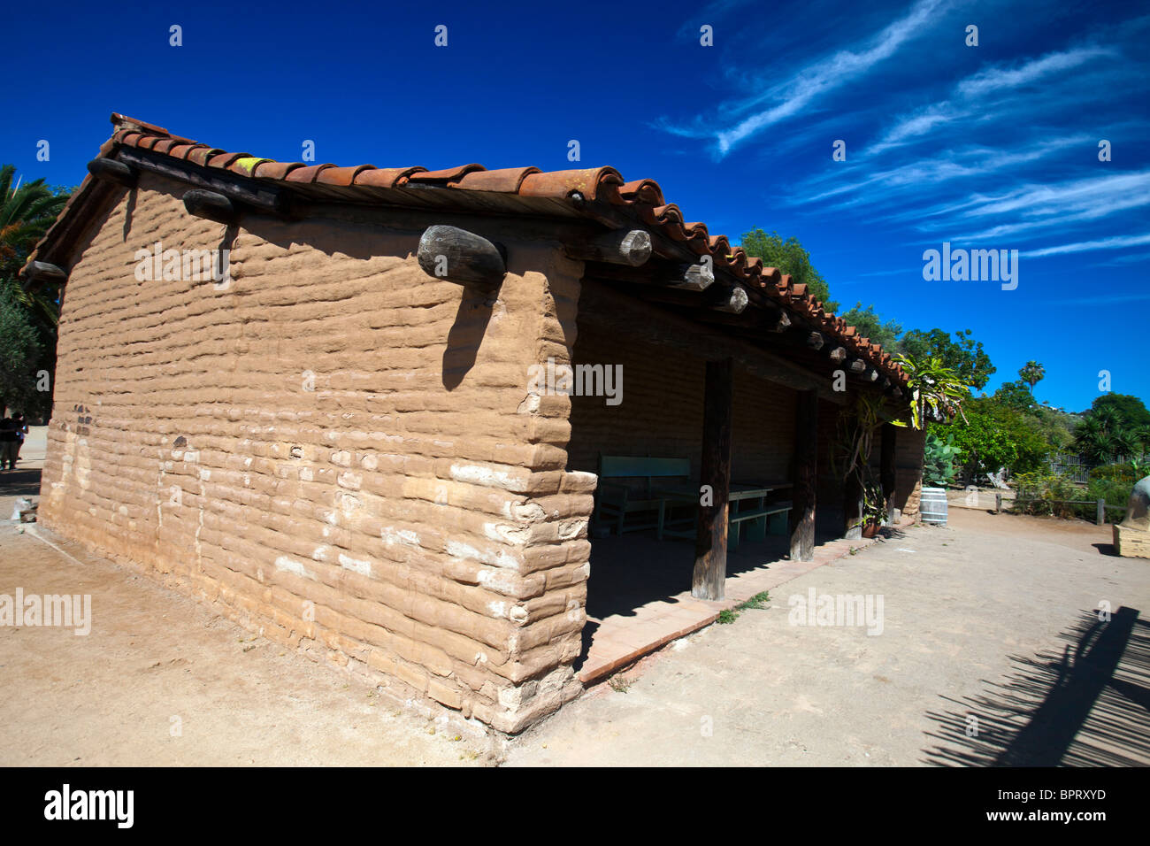 La Casa de Machado y Museo Stewart, la Citta' Vecchia di San Diego, California, Stati Uniti d'America Foto Stock