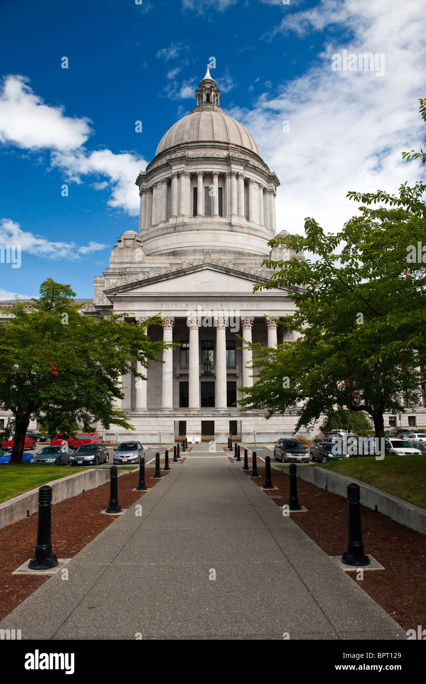 Stato di Washington Legislative Building, State Capitol Campus complessa, Olympia, Washington, Stati Uniti d'America Foto Stock