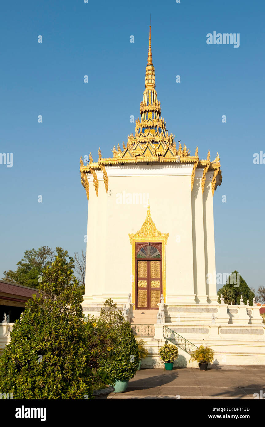 Il Palazzo Reale di Phnom Penh, Cambogia Foto Stock