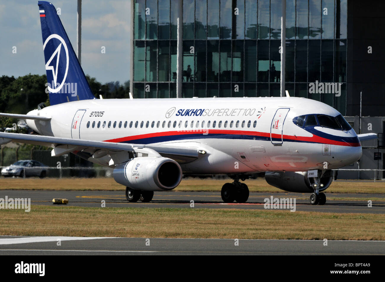 Sukhoi Superjet 100-95 Foto Stock
